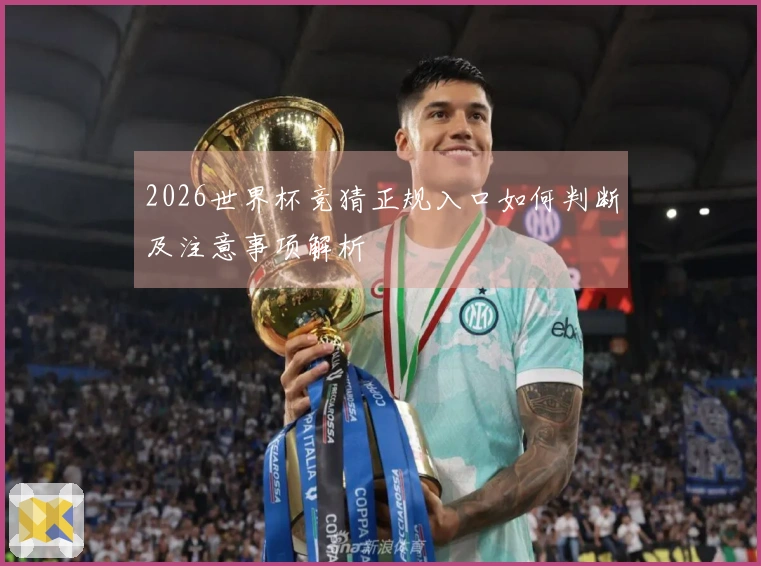2026世界杯竞猜正规入口如何判断及注意事项解析